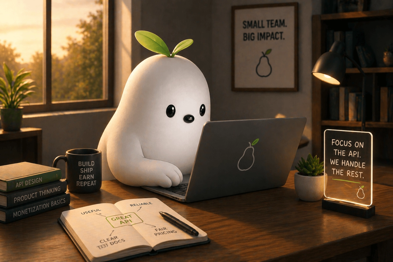 An API marketplace with a simple fee model sellers can understand